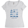 control freak Women's Triblend Scoop T-shirt