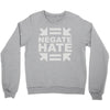 negate hate Crewneck Sweatshirt