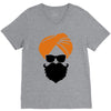 singh is king V-Neck Tee