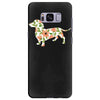 dachshund flower Samsung Galaxy S8 Plus