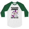 Teacher Shark Doo 3/4 Sleeve Shirt