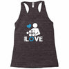 portal true love   aperture lab video gamer teleport online pc goal te Racerback Tank