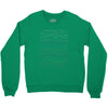 linear landscape Crewneck Sweatshirt