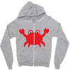 crabby Zipper Hoodie