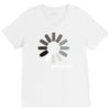buffering  funny retro loading computer console fashion party V-Neck Tee
