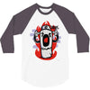 scream (3) 3/4 Sleeve Shirt