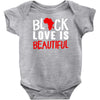 black love is beautiful Baby Bodysuit
