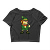 happy saint patrick day simpson 2 Crop Top