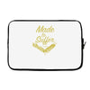 made to suffer Laptop sleeve