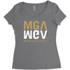 tv t shirt inspired by entourage   ari gold Women's Triblend Scoop T-shirt