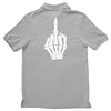 Flipping Someone Off Polo Shirt