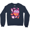 donut ghost baking Crewneck Sweatshirt