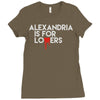 alexandria is for lovers Ladies Fitted T-Shirt