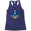 mecha mega rocks Racerback Tank