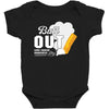 Butt Out Lung Cancer Awareness Baby Bodysuit
