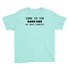come to the dark side we have cookies t shirt x large funny awesome st Youth Tee