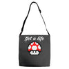 get a life Adjustable Strap Totes