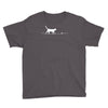 rope heart cat Youth Tee