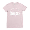 bargain loud records Ladies Fitted T-Shirt