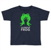 the green frog Toddler T-shirt