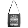 Real Kings Are Born On December 22 Adjustable Strap Totes