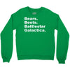bears, beets, battlestar galactica Crewneck Sweatshirt