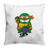 lucky turtle Throw Pillow