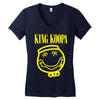 king of grunge Women's V-Neck T-Shirt