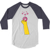 homer donuts 3/4 Sleeve Shirt