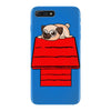 snoopy parody pug w iPhone 7 Plus Case