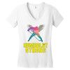 Humboldt Strong Women's V-Neck T-Shirt