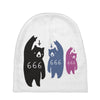 Black Bear Metal Artistshot Baby Beanies
