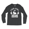 This Girl Loves Shetland Sheepdog Long Sleeve Shirts