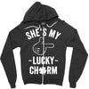 she's my lucky charm Zipper Hoodie