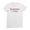 summer loading Ladies Fitted T-Shirt