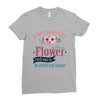 A December Girl Like A Flowers Ladies Fitted T-Shirt