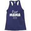 fur mama Racerback Tank
