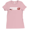 stewart colbert '12 Ladies Fitted T-Shirt