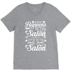 what happens in the salon V-Neck Tee