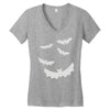 flying bats Women's V-Neck T-Shirt