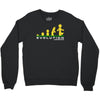 evolution of lego man Crewneck Sweatshirt