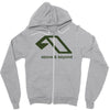 above and  beyond Zipper Hoodie
