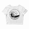 surf vibes Crop Top