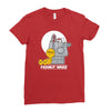 peanut wars Ladies Fitted T-Shirt