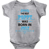 The Best Poppy Was Born In July Baby Onesie
