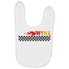 Fire Black Baby Bibs