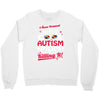 super cool autism mom Crewneck Sweatshirt