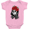 Skull Girl Baby Bodysuit