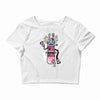 mixed up Crop Top