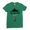fortnite dab Ladies Fitted T-Shirt
